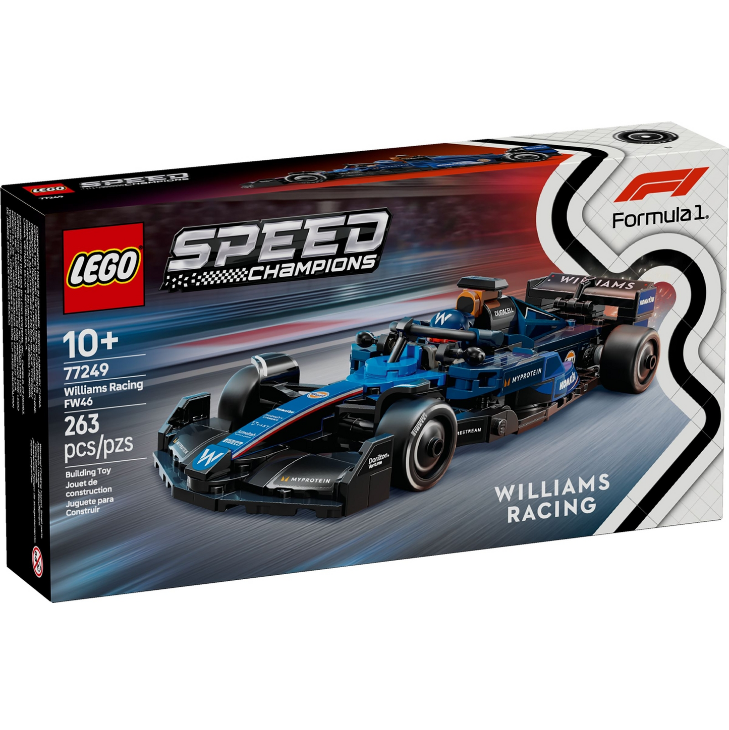 LEGO® Speed Champions 77249: Williams Racing FW46 F1®-racerbil