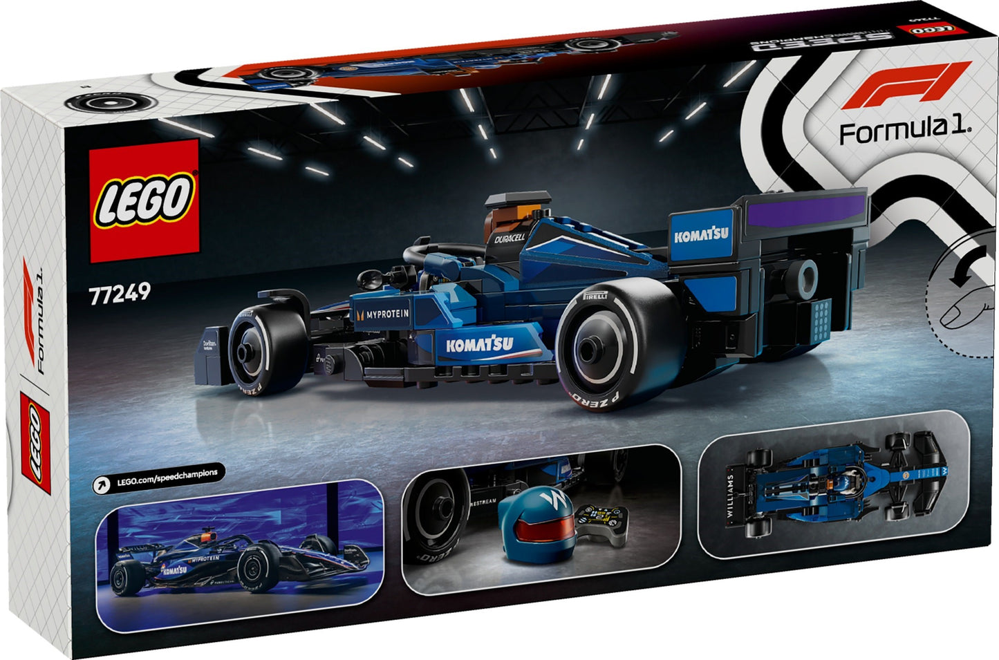 LEGO® Speed Champions 77249: Williams Racing FW46 F1®-racerbil
