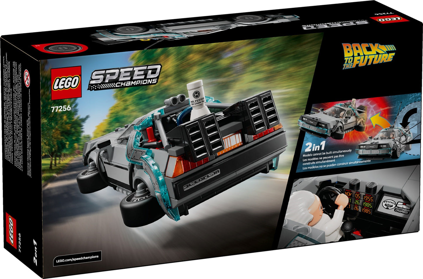LEGO® Speed Champions 77256: Tidsmaskinen fra Tilbake til fremtiden