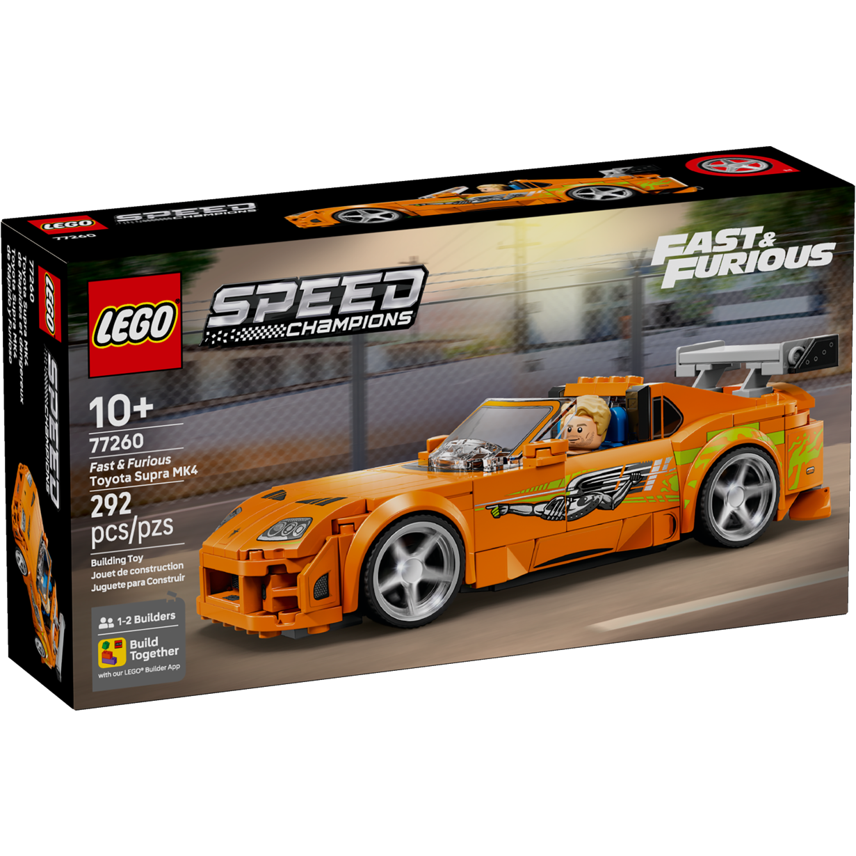 LEGO® Speed Champions 77260: The Fast and The Furious Toyota Supra MK4