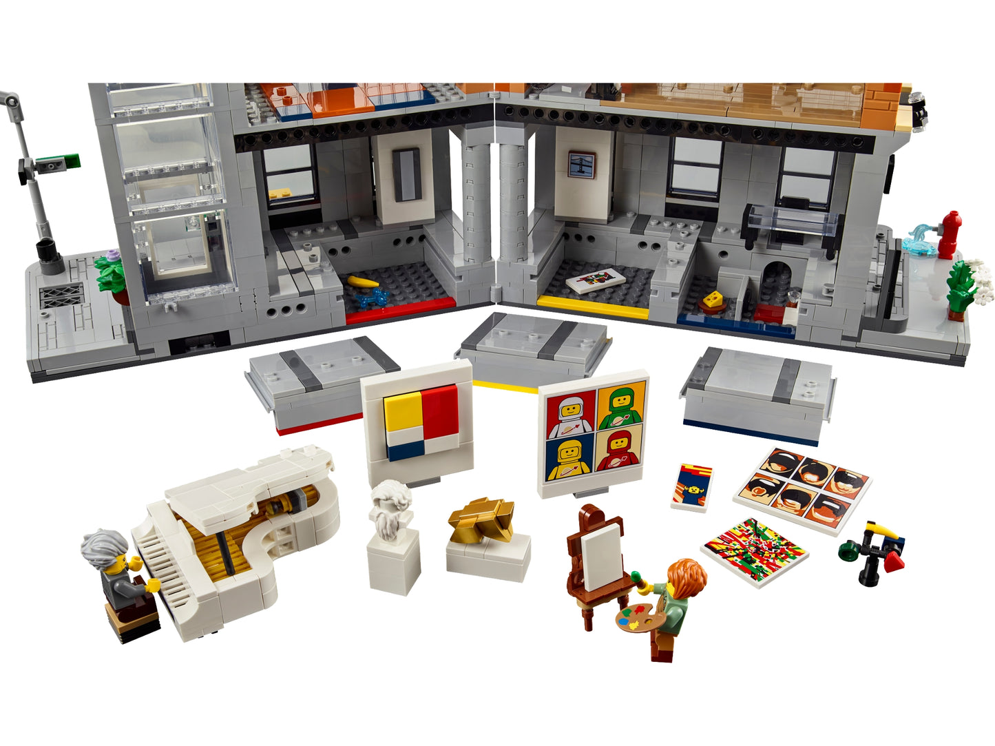 LEGO® Bricklink® 910054: Kunstfabrikken