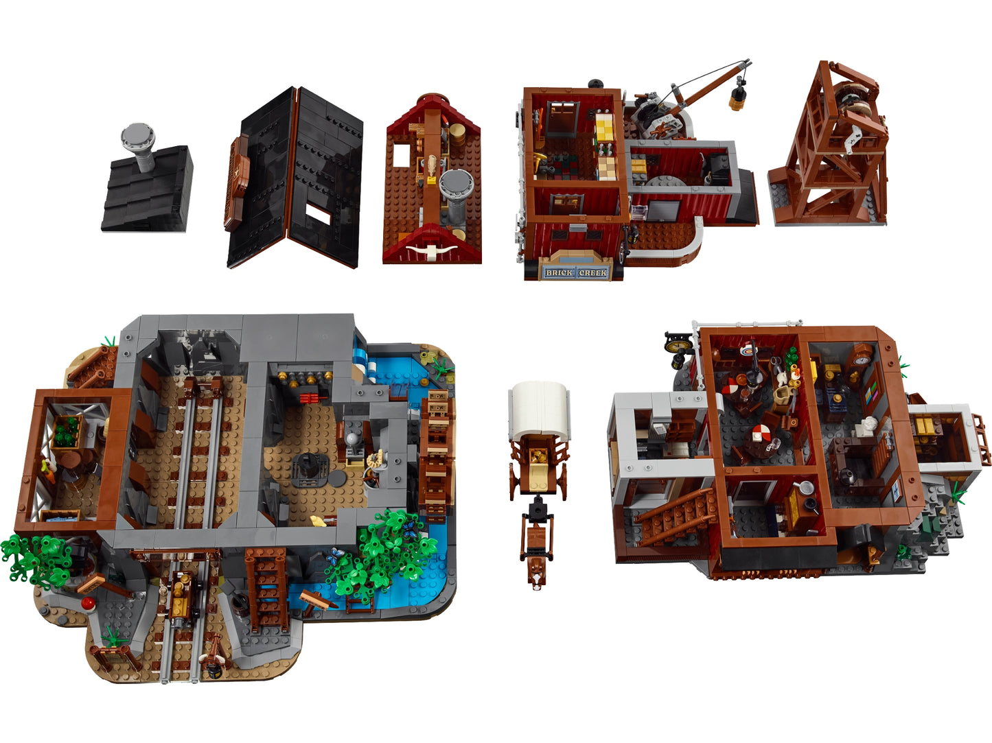 LEGO® Bricklink® 910055: Ekspedisjon til gullgruven