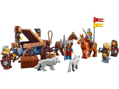 LEGO® Bricklink® 910057: Røverborgen i skogen