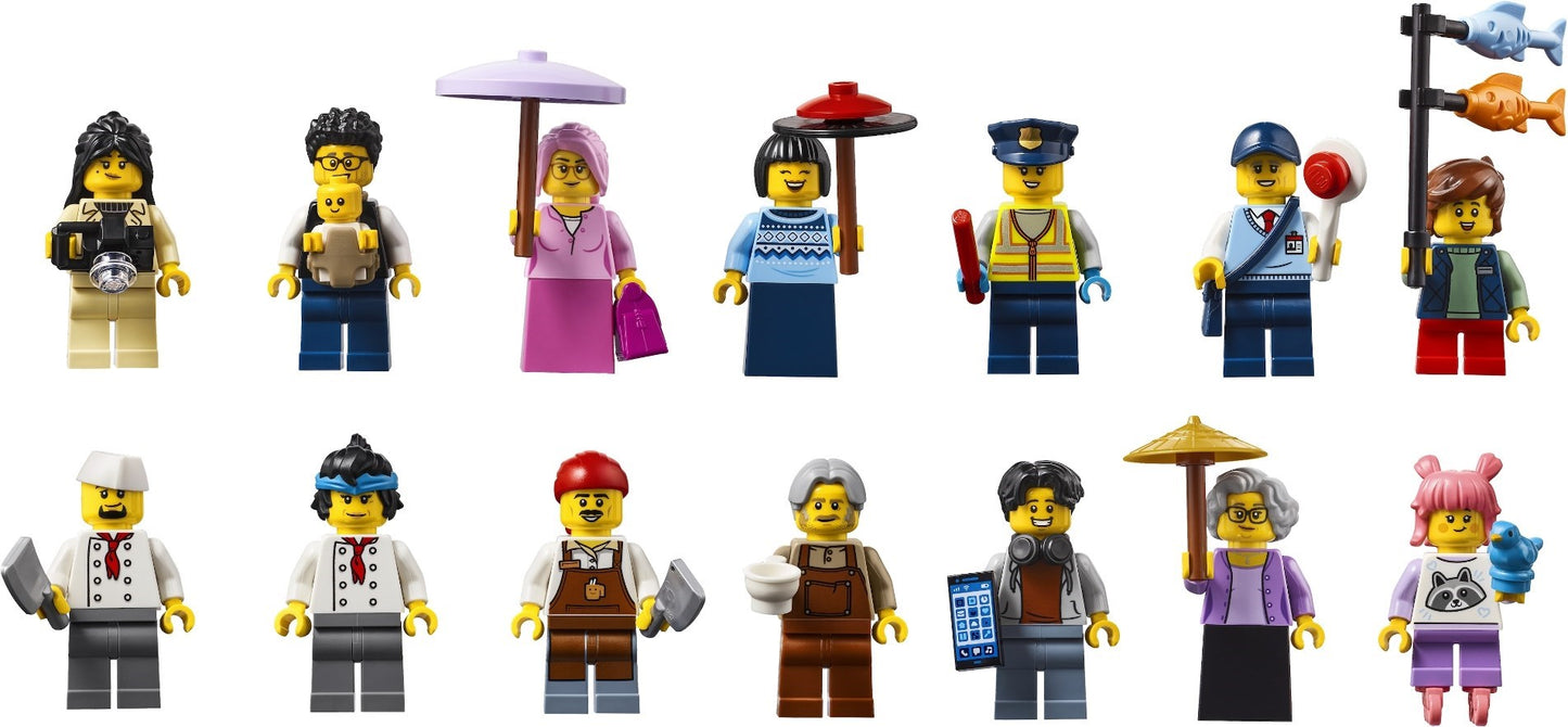 LEGO® Bricklink® 910060: Sushirestaurant