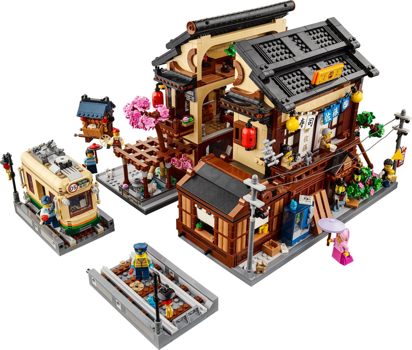 LEGO® Bricklink® 910060: Sushirestaurant