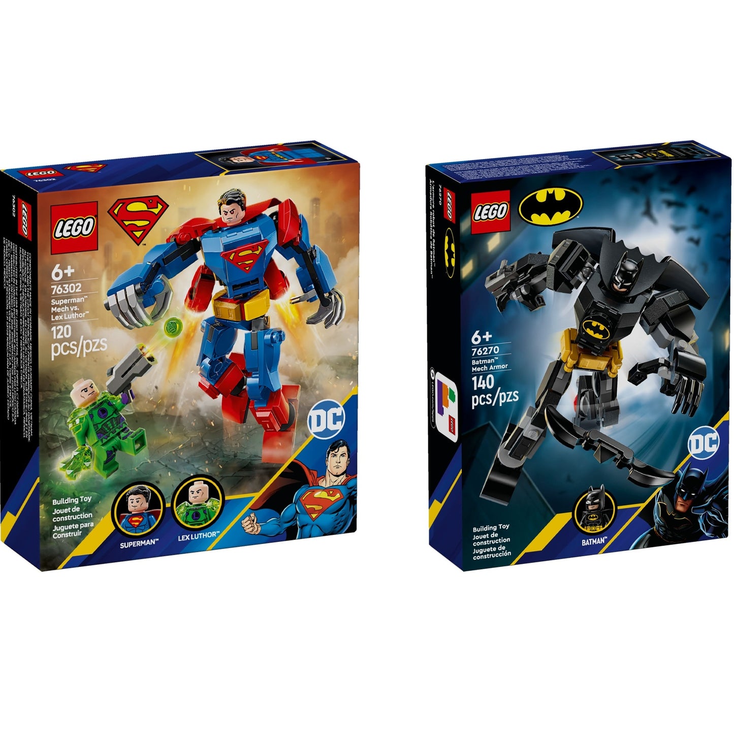 LEGO® DC Comics Super Heroes™: Robotpakke