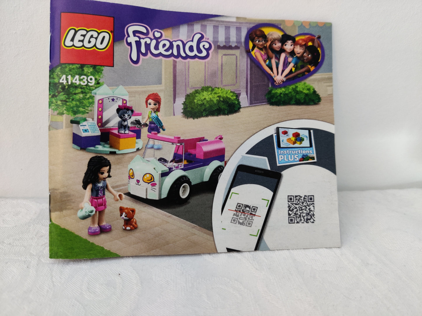 LEGO® Friends™ 41439: Kattepleie og bil