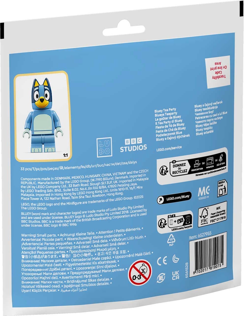 LEGO® Bluey 30687: Blueys teselskap