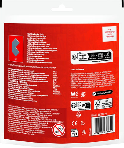 LEGO® NINJAGO® 30699: Ninja-kombirobot i miniatyr