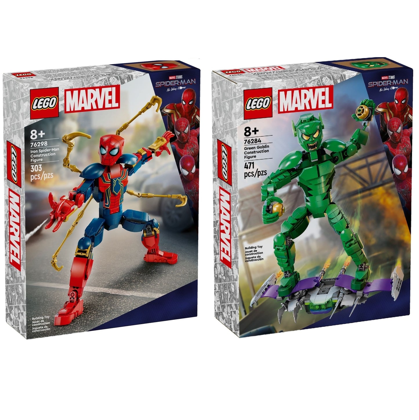 LEGO® Marvel™: Byggefigur pakke