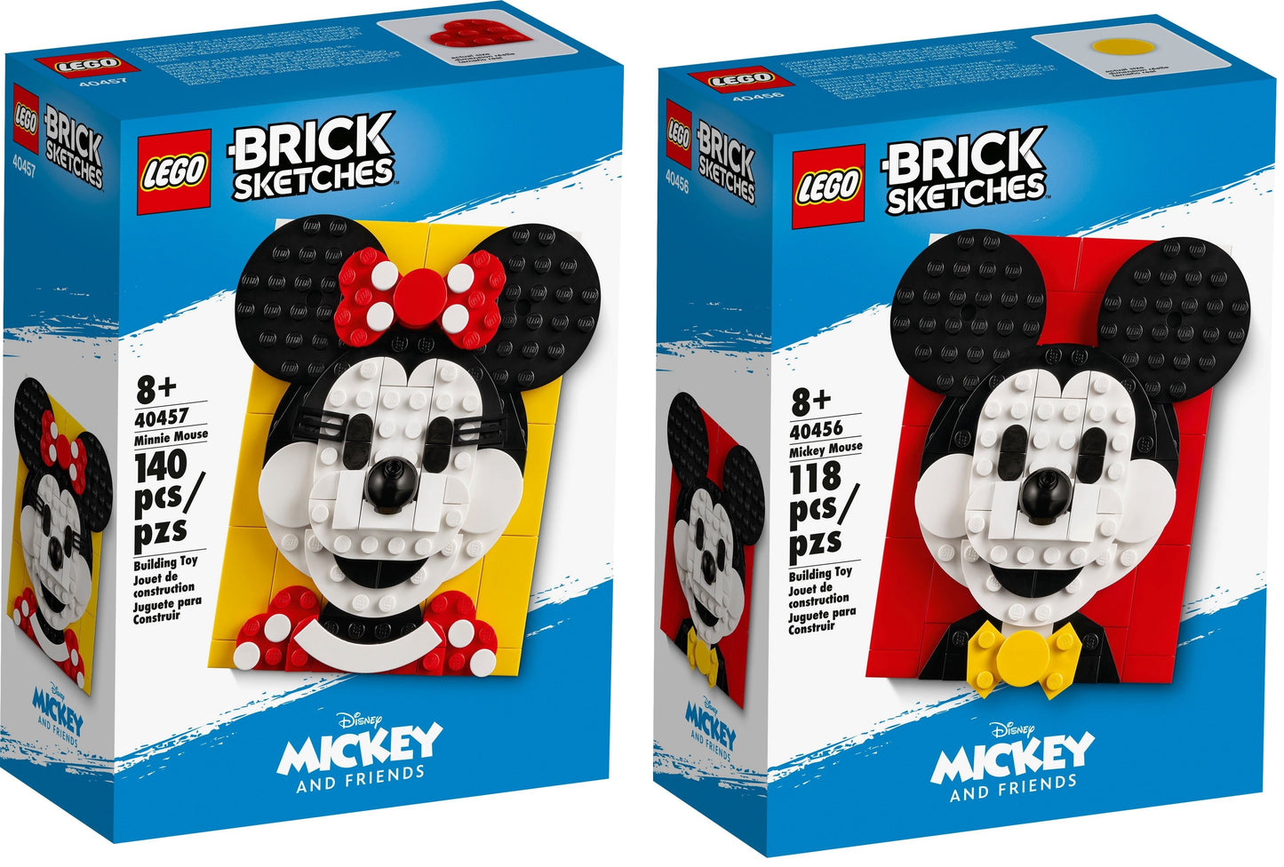 LEGO® Brick Sketches™ Disney™ pakke