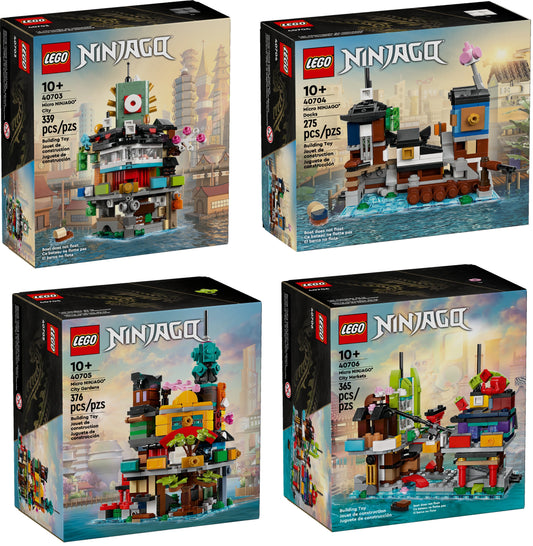 Mikro NINJAGO® CITY Pakke