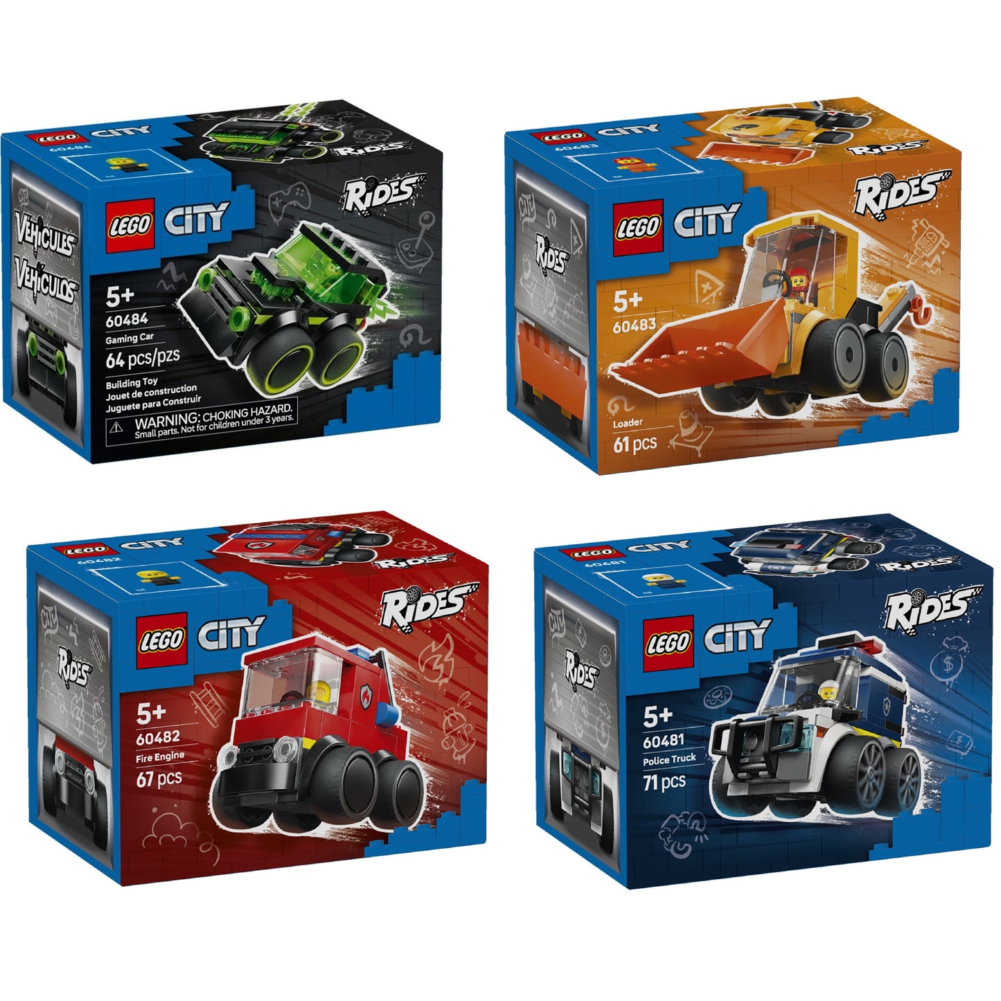 LEGO® City: Rides Pakke