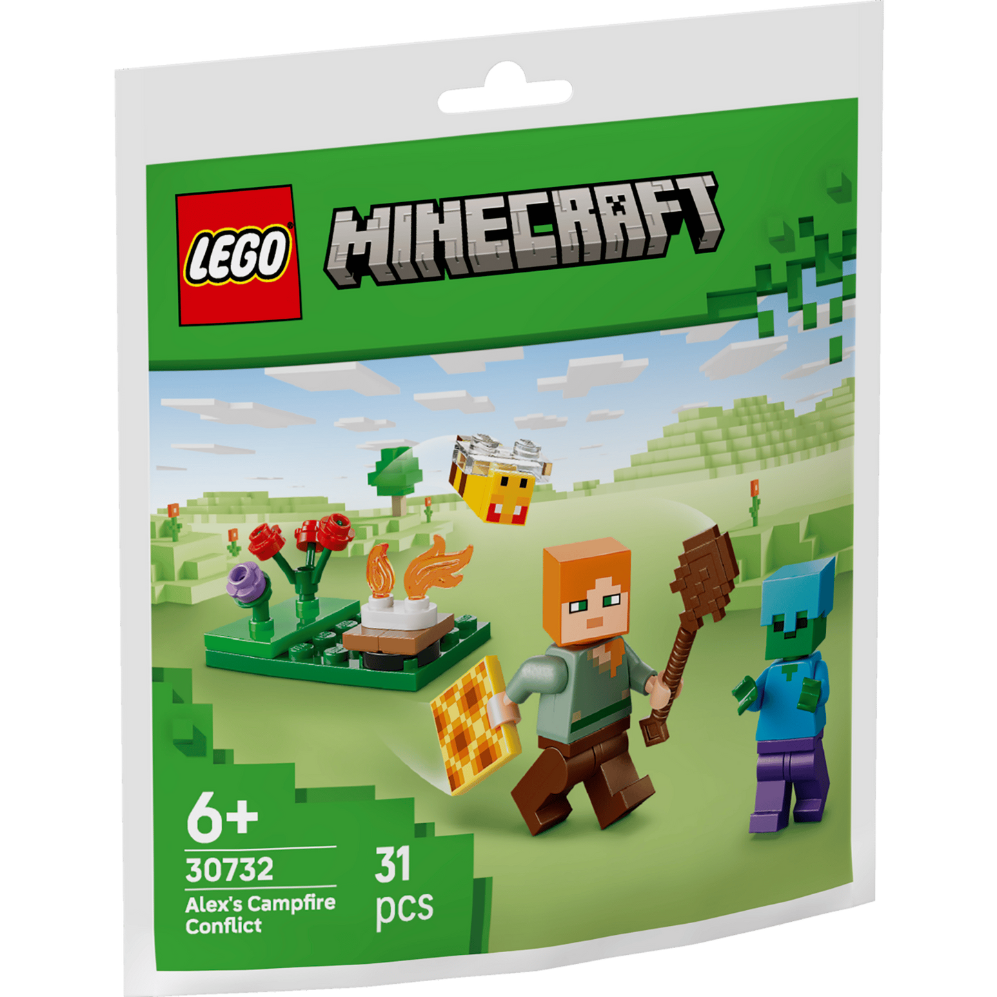 LEGO® Minecraft™ 30732: Alex' leirbålskonflikt