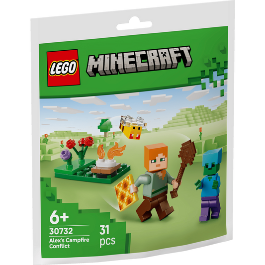 LEGO® Minecraft™ 30732: Alex' leirbålskonflikt