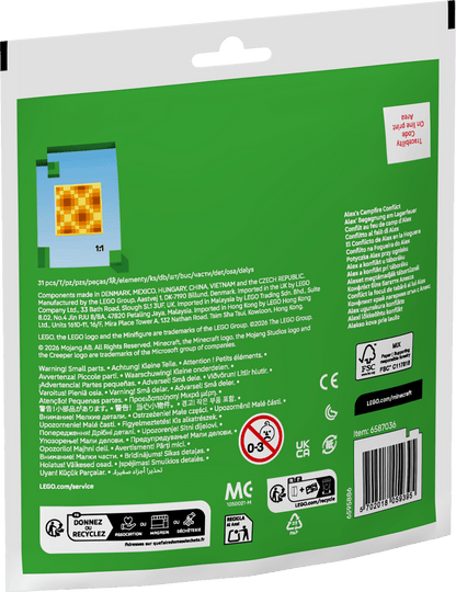 LEGO® Minecraft™ 30732: Alex' leirbålskonflikt