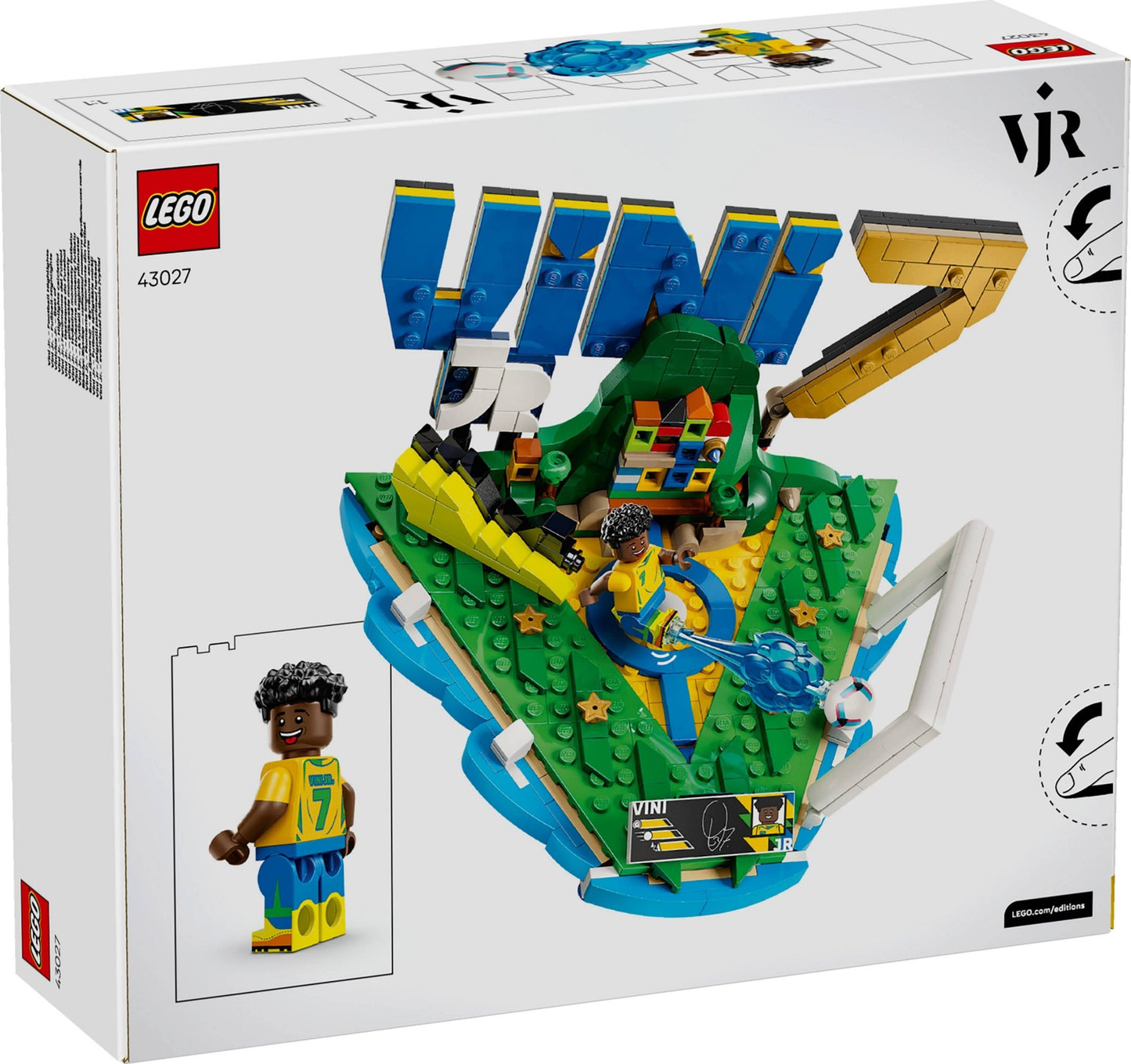 LEGO® Editions™ 43027: Vini Jr. – fotball-høydepunkter
