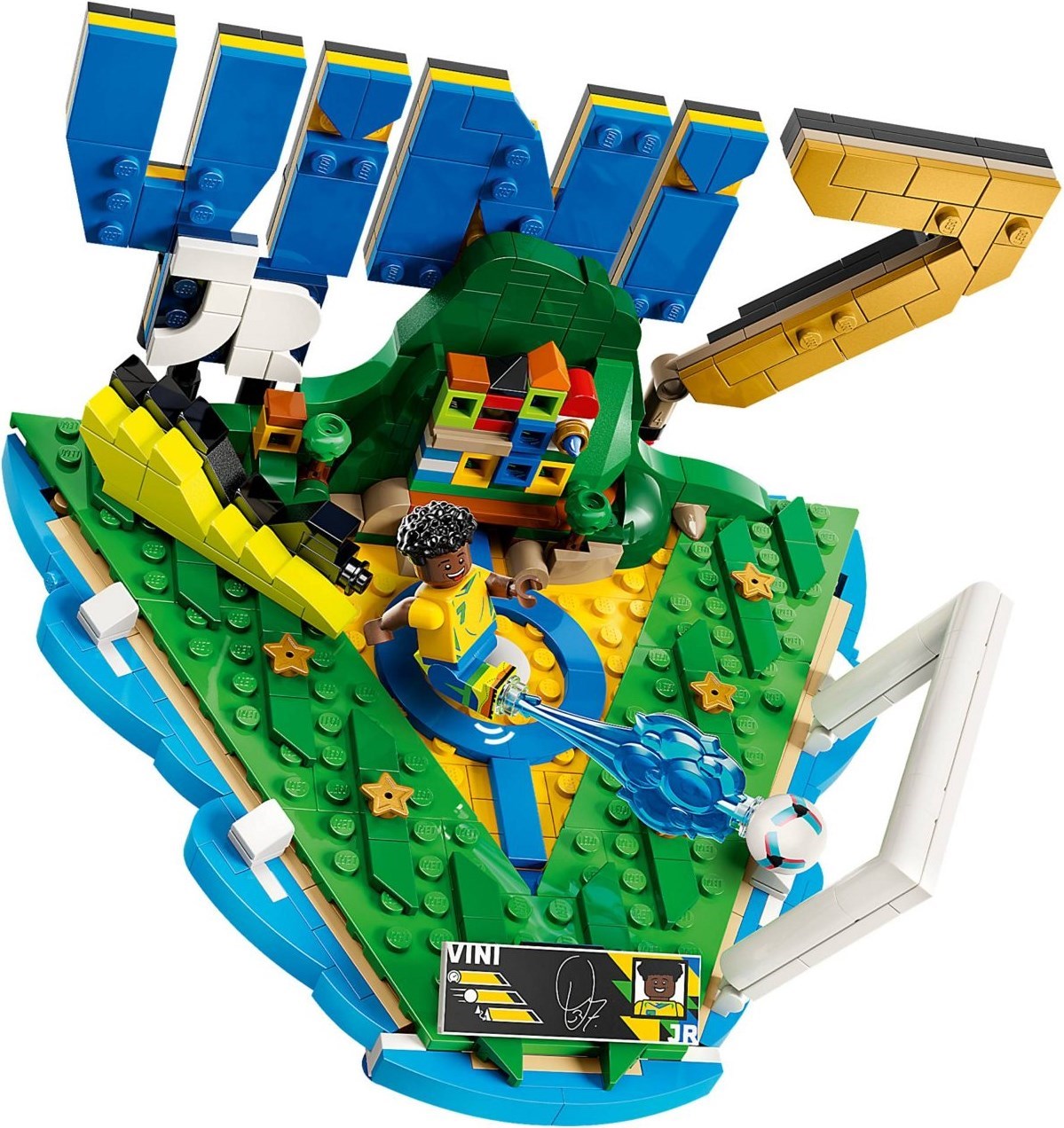 LEGO® Editions™ 43027: Vini Jr. – fotball-høydepunkter