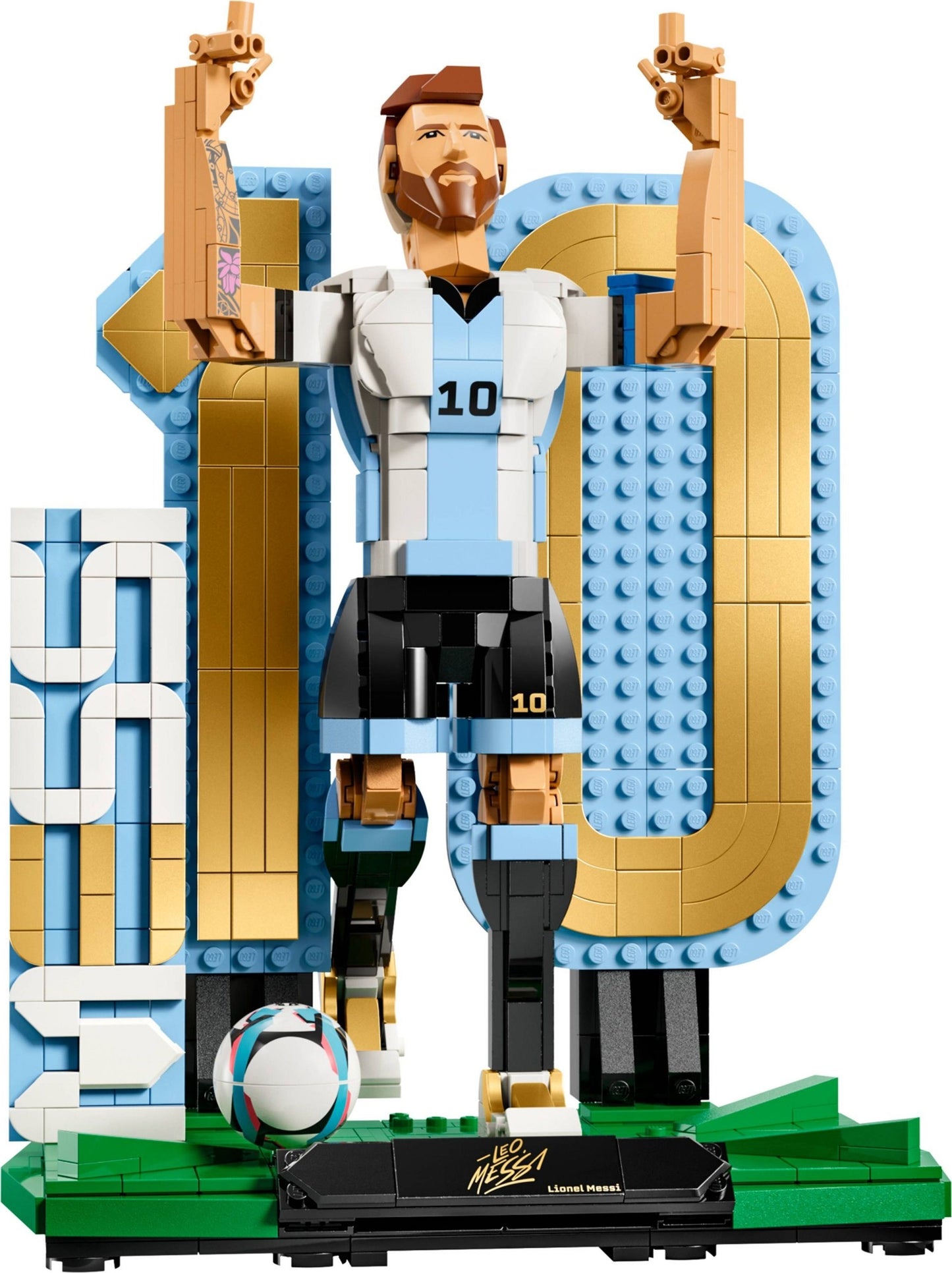 LEGO® Editions™ 43015: Fotball-legenden Lionel Messi