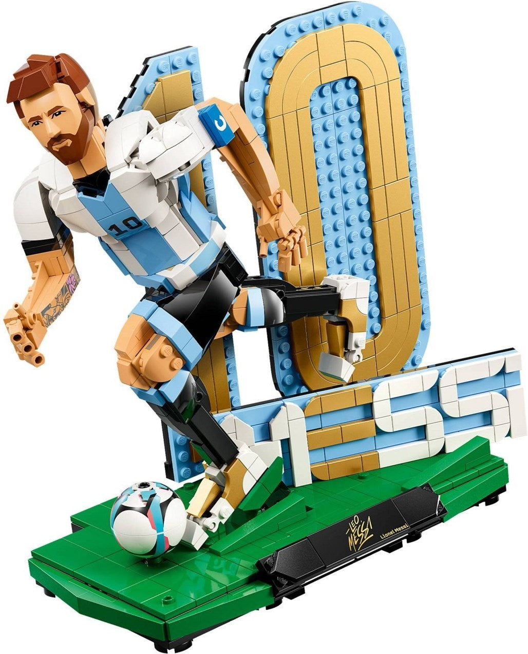 LEGO® Editions™ 43015: Fotball-legenden Lionel Messi