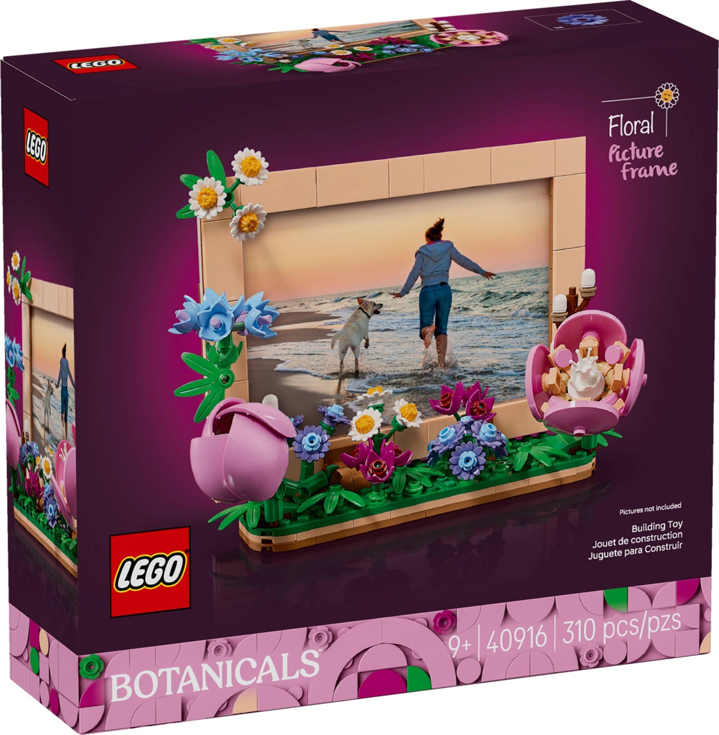 LEGO® Botanicals™ 40916: Bilderamme med blomster