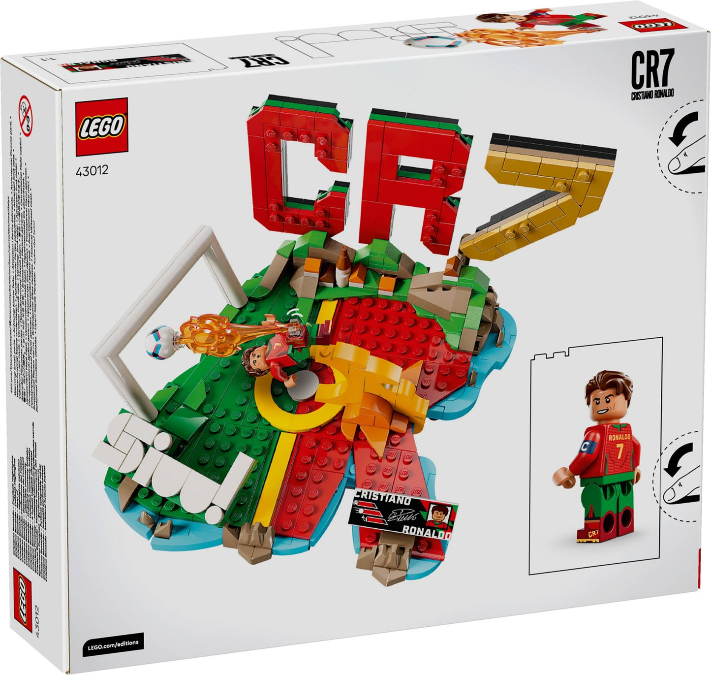 LEGO® Editions™ 43012: Cristiano Ronaldo – fotball-høydepunkter