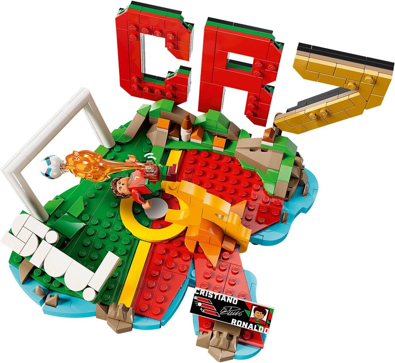 LEGO® Editions™ 43012: Cristiano Ronaldo – fotball-høydepunkter