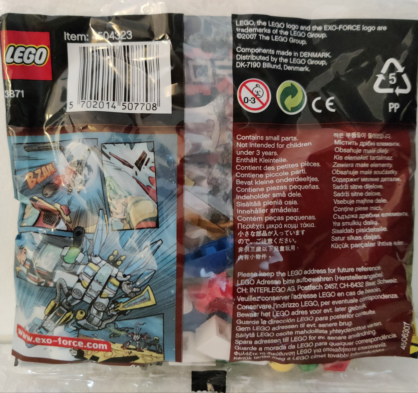 LEGO® Exo-Force® 3871: White Flyer