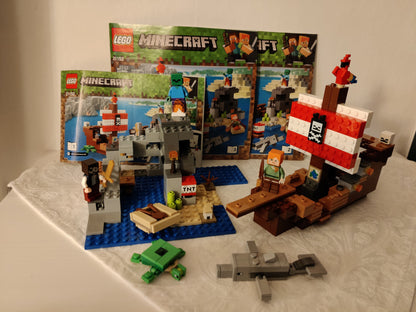 LEGO® Minecraft® 21152: Eventyr med sjørøverskip