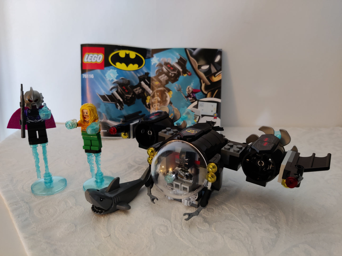 LEGO® DC™ 76116: Batmans bat-ubåt og undervannsoppgjør